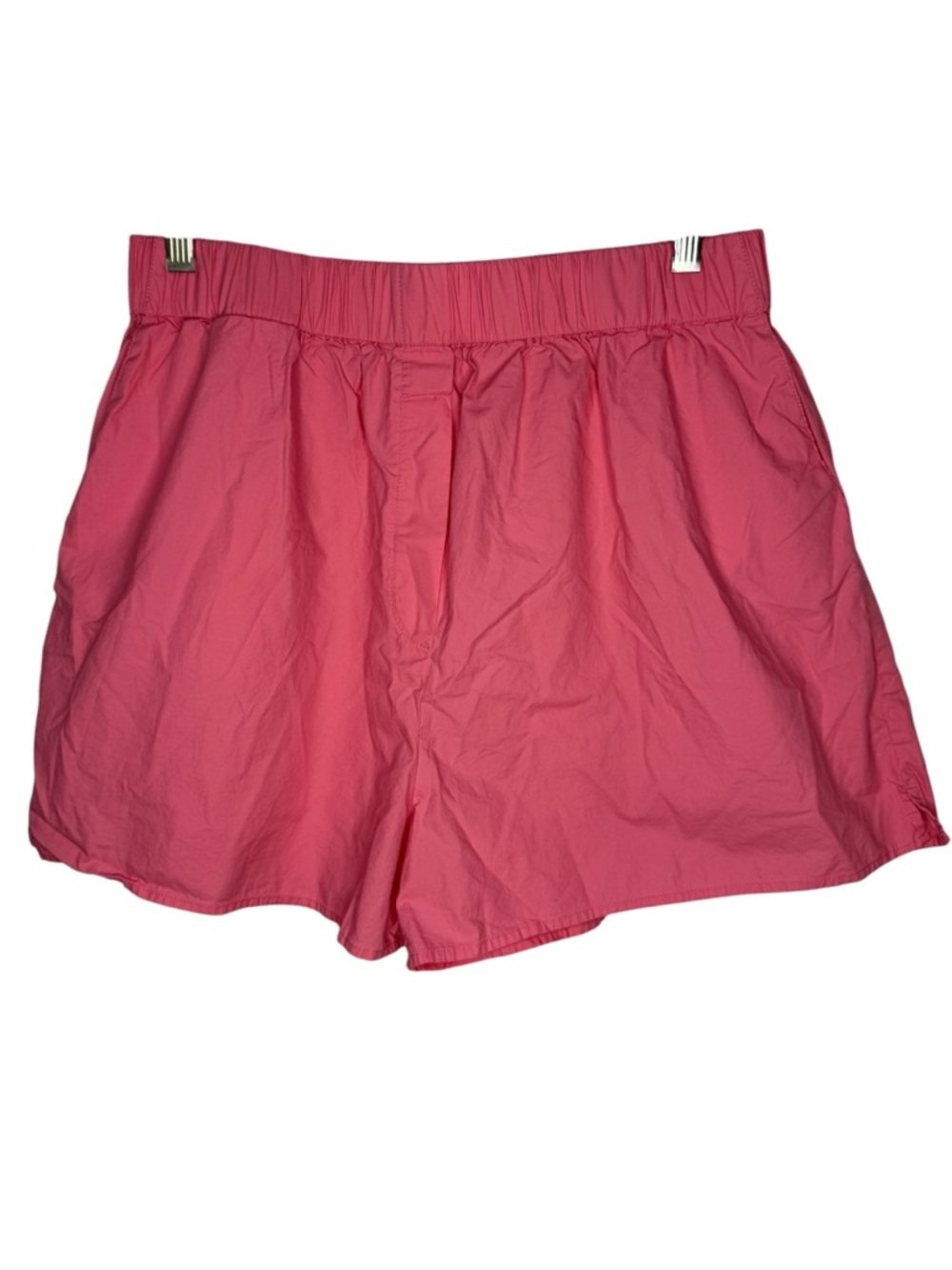 Daily Drills Pink Cotton Boxer Lounge Shorts Size Large - Picture 2 of 4